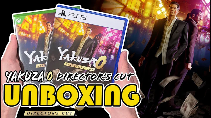 Yakuza Zero Director's Cut (PS5/XSX) Unboxing