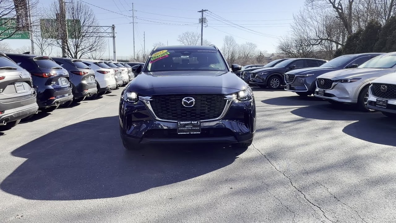 Used 2024 Mazda CX-90 3.3 Turbo Select JM3KKAHD3R1115304 Bay Shore, Deer Park, Brightwaters, Islip