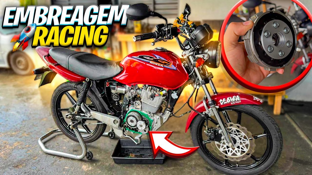 KIT EMBREAGEM DE ALTA PERFORMANCE DA MAGNETRON NA TITAN 250cc VARETA OHC 🔥