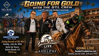 DTL GOES FOR GOLD IN THE LOW TAKEOUT WAGERS AT DEL MAR 📱