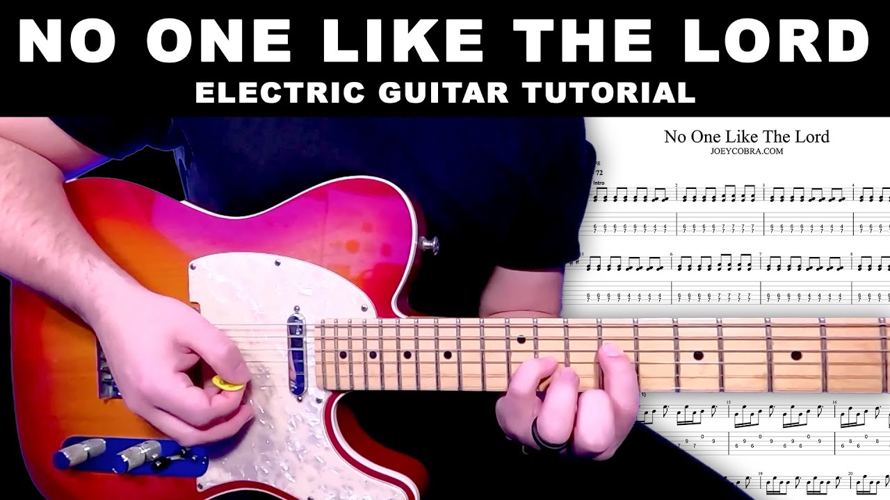 No One Like The Lord - Bethel Music, Jenn Johnson Lead Guitar Tutorial with Tabs