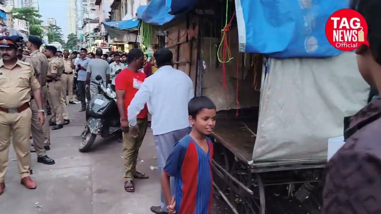 Police Aur BMC Ka Joint Action Illegal Hawkers Ke Khilaf Madanpura Mein 