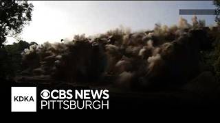 Explosion demolishes Commercial Street Bridge in Pittsburgh, Pennsylvania | Live Coverage