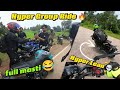 "7 Bikers 🔥 | Katangi Ride = Full On Masti 😂 | Non-Stop Crazy Vlog" || PART - 01 ||
