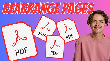 How to Rearrange Pages in PDF - Reorder Pages in a PDF File