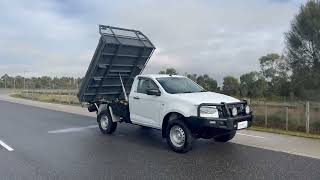 2021 ISUZU D-MAX SX SINGLE CAB WITH TIPPER TRAY (#7455)