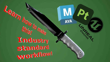 Knife Tutorial Prt 3: Modeling the High Res Mesh