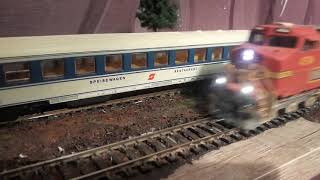 Ho model train in Baku