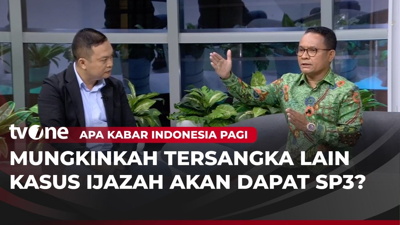Kuasa Hukum Roy Suryo Soroti Tidak Ada Pondasi Hukum Yang Jelas Dikeluarkannya SP3 | AKIP tvOne