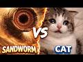 SANDWORM VS CAT | MINECRAFT ACHIEVEMENT GET #20