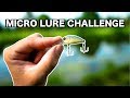 MICRO Lure Fishing Challenge!!! (Tiny Baits)