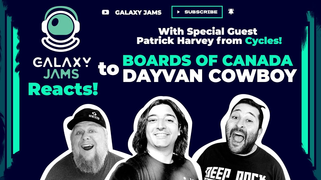 Boards Of Canada Dayvan Cowboy Reaction Video with Patrick Harvey
