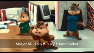 Maejor Ali - Lolly ft. Juicy J, Justin Bieber (Version Chipmunks)