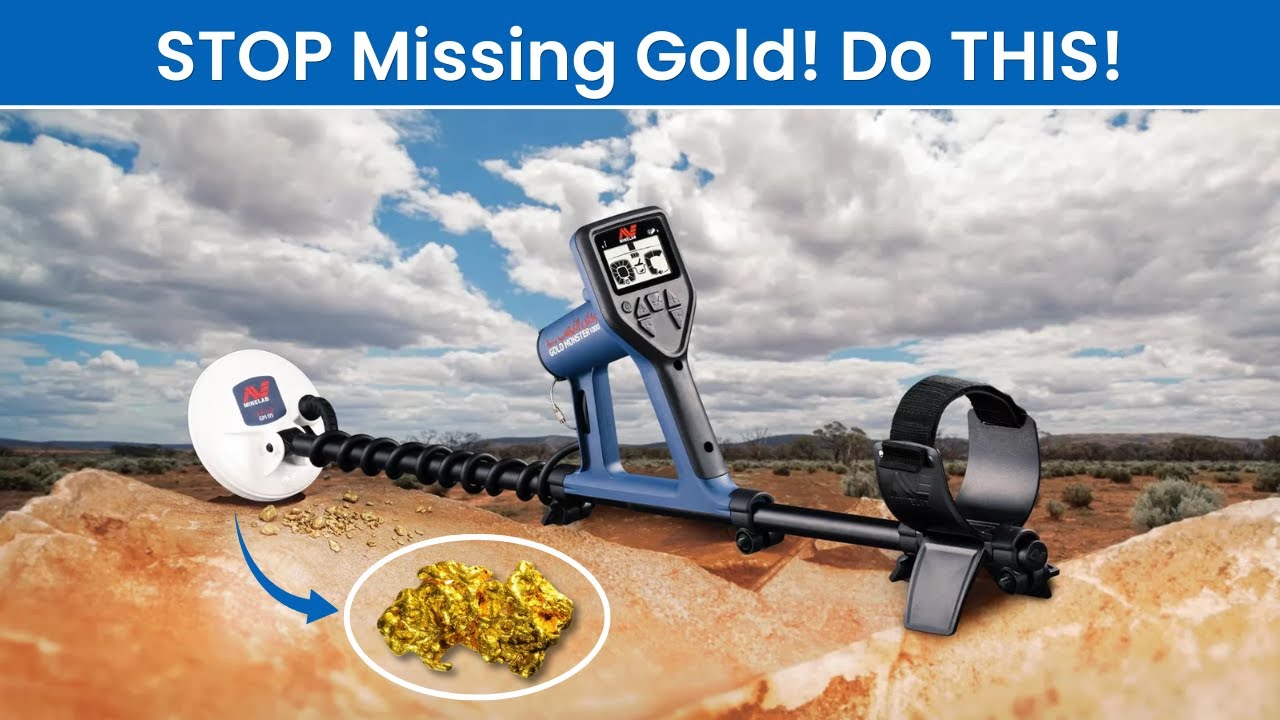 How to Find Gold with a Metal Detector | Step-by-Step Gold Prospecting ...