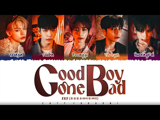 투모로우바이투게더 (TXT) - Good Boy Gone Bad (1 HOUR LOOP) Lyrics | 1시간 가사 class=