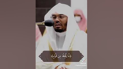 ولقد خلقنا الإنسان ونعلم ما توسوس به نفسه للقارئ الشيخ ياسر الدوسري ❤️❤️