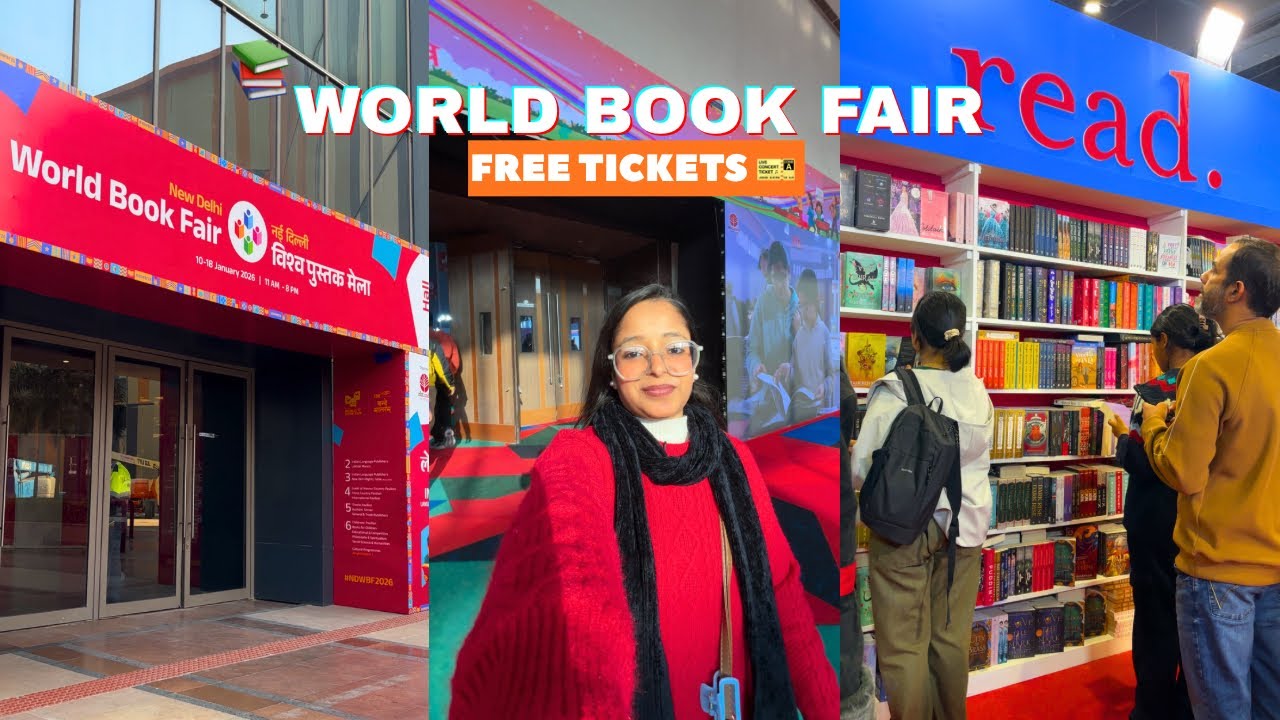 New Delhi World Book Fair 2026| Bharat Mandapam | Free tickets 