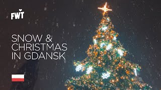 Travel vlog - Snowy Christmas Vlog I Gdansk, Poland