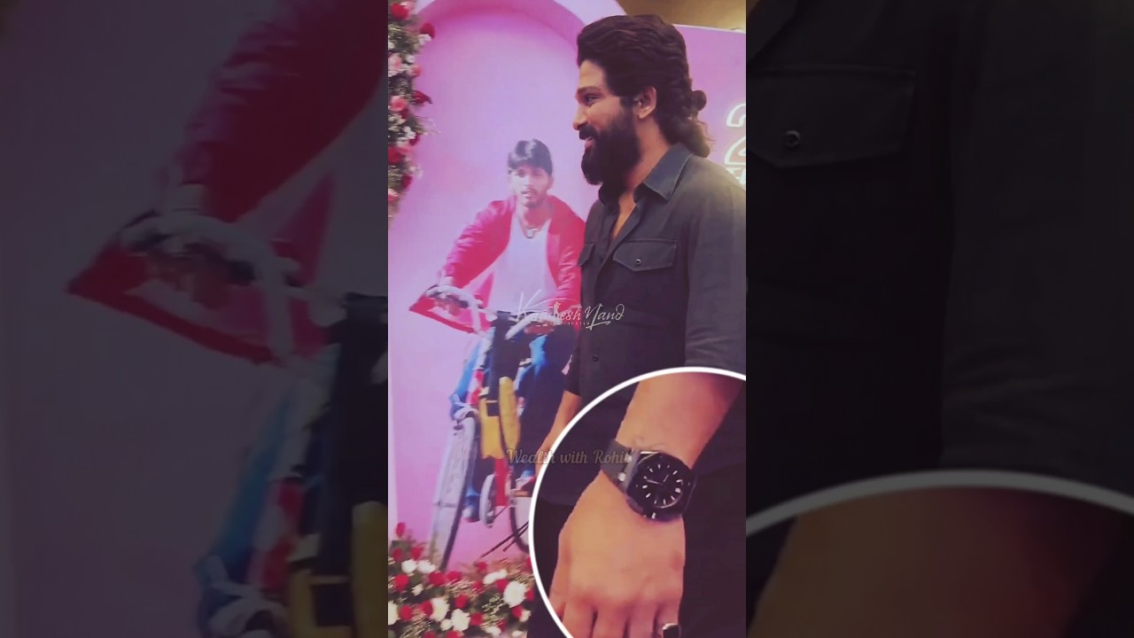 Allu Arjun Luxury Watch Price 