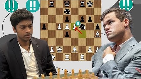 Confidence Chess Game : 60 By Magnus Carlsen vs Pranav V #chess #chesscom #chessgrandmaster
