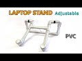 PVC Adjustable Laptop Stand - How to Make DIY