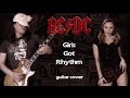 AC/DC - Girls Got Rhythm guitar cover