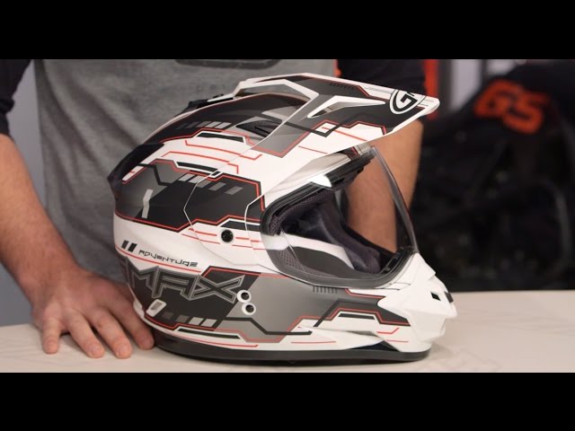 gmax gm11d dual sport motorcycle helmet GM11 DECIMA SNOW Helmets This GMAX dual sport helmet is truly an all purpose helmet GM11 SCUD DUAL SPORT HELMET
