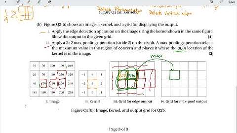 Image Processing and Computer Vision Part 2 Question on Spatial Filtering