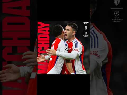 Arsenal 3-0 Monaco: Saka shines with two goals and one assist to seal 3 points.#subscribe #world