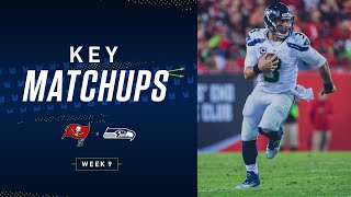 2019 Week 9: Seahawks vs Buccaneers Key Matchups