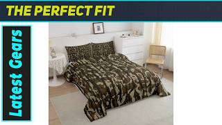 Feelyou Camo Comforter Army Green Style Upgrade