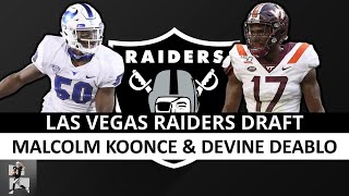 Las Vegas Raiders Select From Malcolm Koonce & Divine Deablo In The 3rd Round Of The 2021 NFL Draft