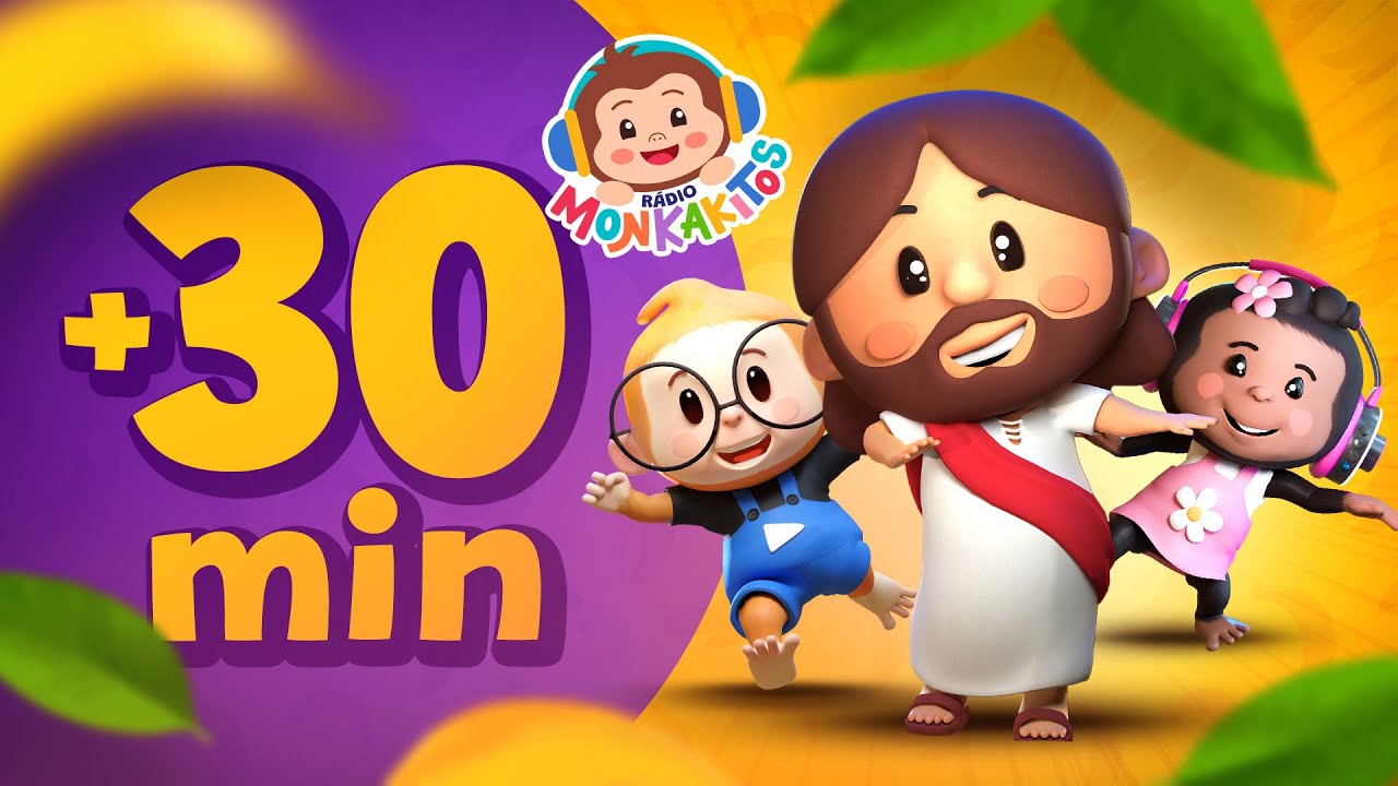 Maratona + de 30 min de Músicas Infantis em 4K