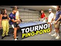 Tournante de pingpong avec les croutons  apo nous surprends