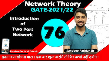 Lec 76 Introduction of Two Port Network || GATE 2020 || Network theory