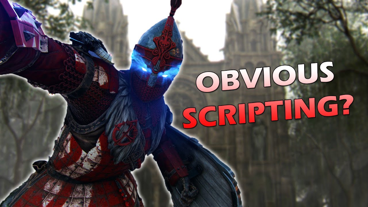 [For Honor] Scripting Varangian Guard Spotted? SHAMELESS - YouTube