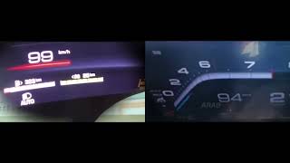 Ferrari F80 Vs 849 Testarossa 0-250 km/h Acceleration Comparison 
