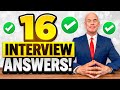 Top 16 interview questions  answers how to answer common interview questions