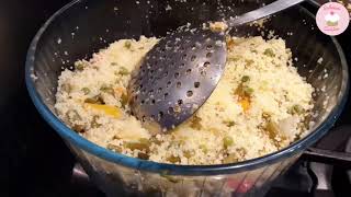 Couscous kabyle aux légumes cuits à la vapeur Amekfoul #79