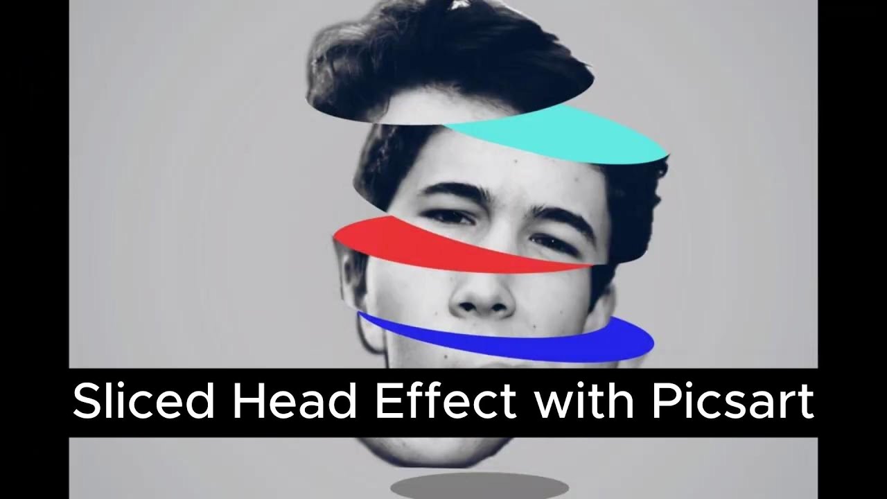 Sliced Head Effect with Picsart | Picsart Surreal Manipulation