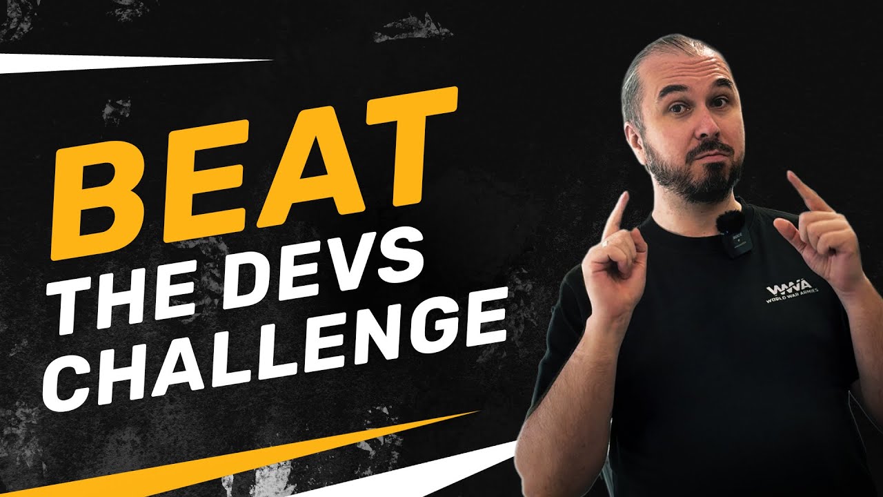 Beat the Devs Challenge - YouTube