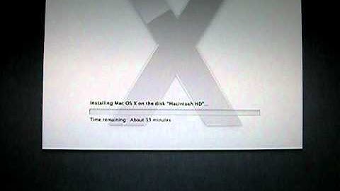 Lion Install Video 2 of 4