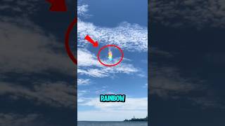 If you see this in the sky, STOP and LOOK!😳🌈 #mystery #shorts