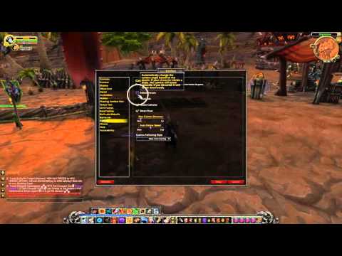 How to enable camera follow terrain  in WOW