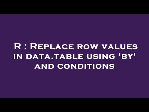 R : Replace row values in data.table using 'by' and conditions
