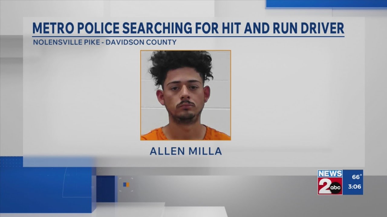 Metro police searching for hit and run driver - YouTube