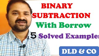Binary Subtraction || with borrow ||Digital logic design || Digital Electronics || STLD || CO || DLD