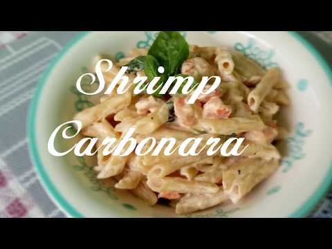 Shrimp Carbonara