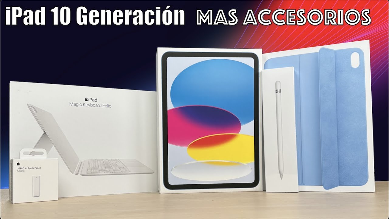 Teclado iPad 10 Generación - Funda iPad 10 Generación con Teclado