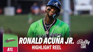 Braves RF Ronald Acuña Jr. 2026 Minor League Baseball Rehab Highlights | Bally Sports Live